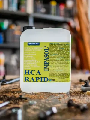 IMPASOL HCA RAPID Bezpečný rychlý nehořlavý bezezbytkový odmašťovač 5 l Vysoce Kvalitní